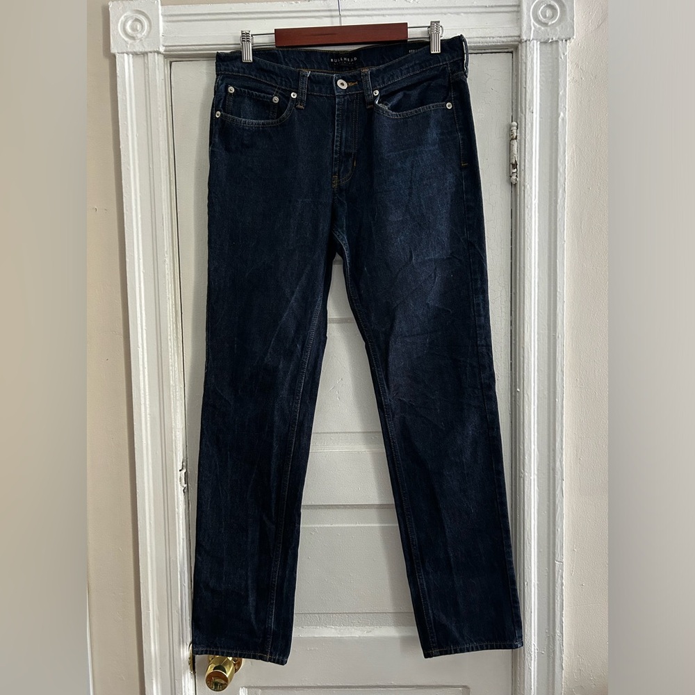 Men’s dark wash jeans